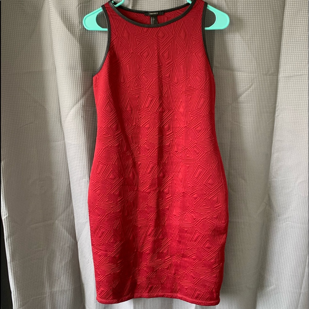 Red dress